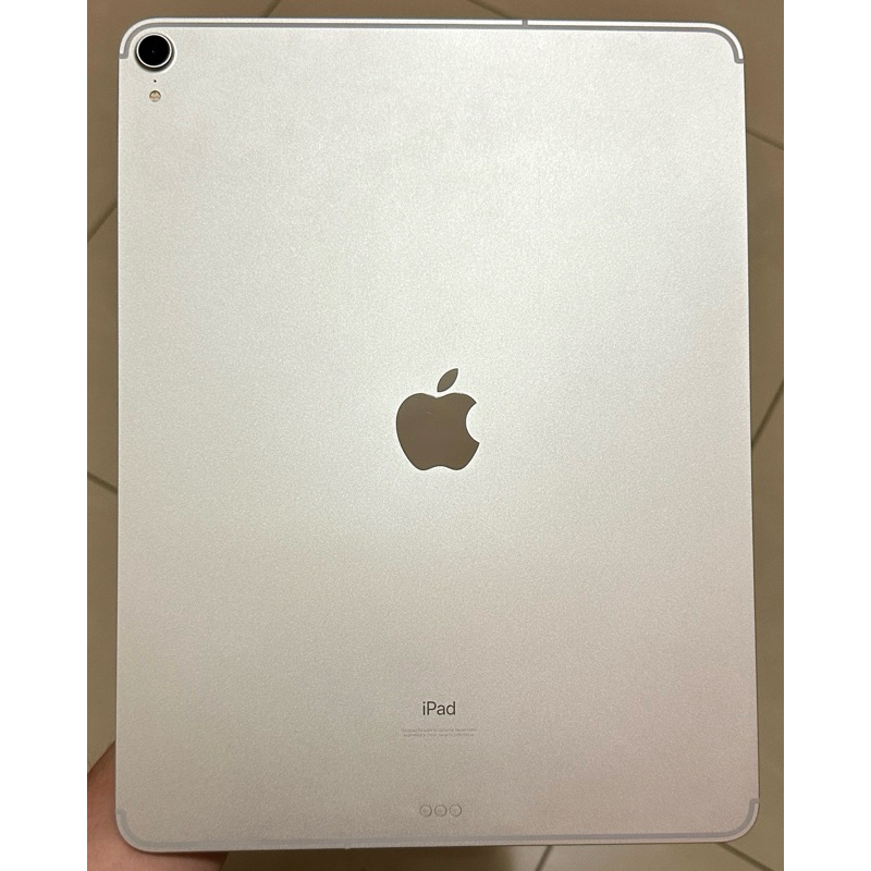 （不議價）iPad Pro 12.9 64g 行動網路版 2018 第三代 可插SIM卡 銀色