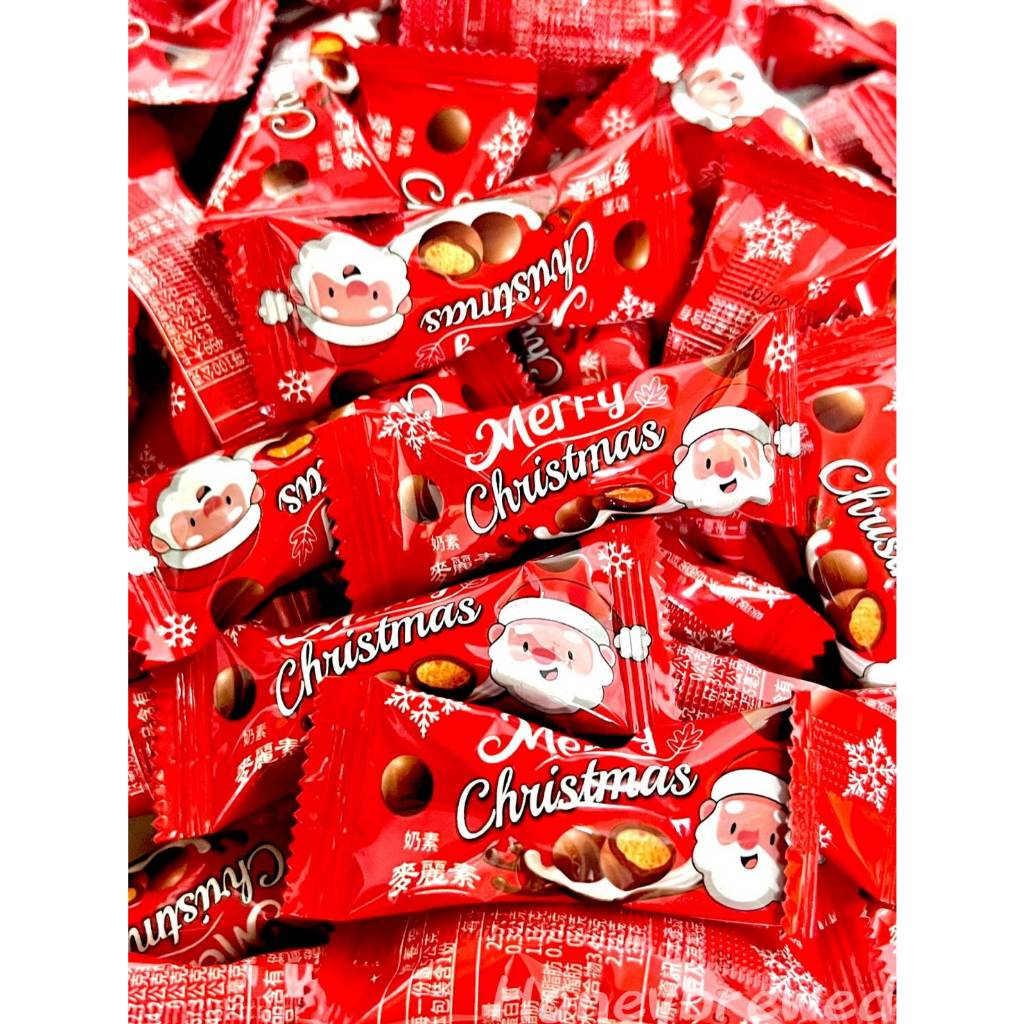 【聖誕🎄麥麗素】聖誕麥麗素可可球🇲🇾 耶誕限定❄️ 5g 麥芽脆心 巧克力餅球 節慶糖果 牛奶可可 mylikes 奶素