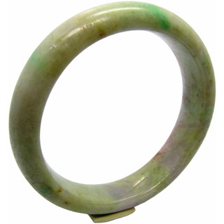 【小樂珠寶】翡翠手鐲福祿壽小春彩天然A貨玉鐲(手圍18.3內徑57.5mm V801)
