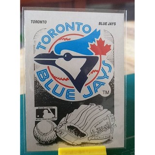 MLB 1987 Fleer Team Stickers Baseball Card
