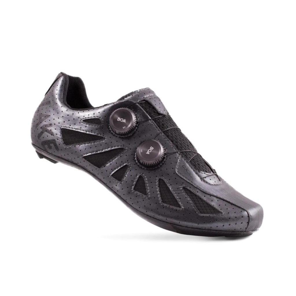LAKE CX302 Extra Wide超寬楦 超輕量競賽鞋款 自行車車鞋 黑色 金屬旋鈕 吉興單車