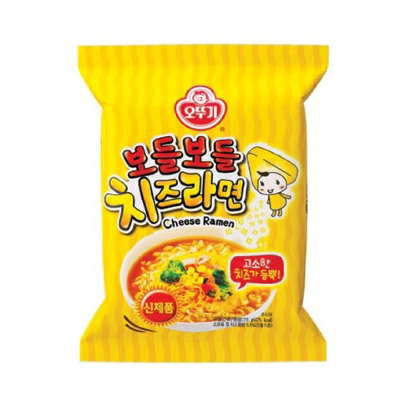 韓國不倒翁拉麵-起司風味 起司拉麵