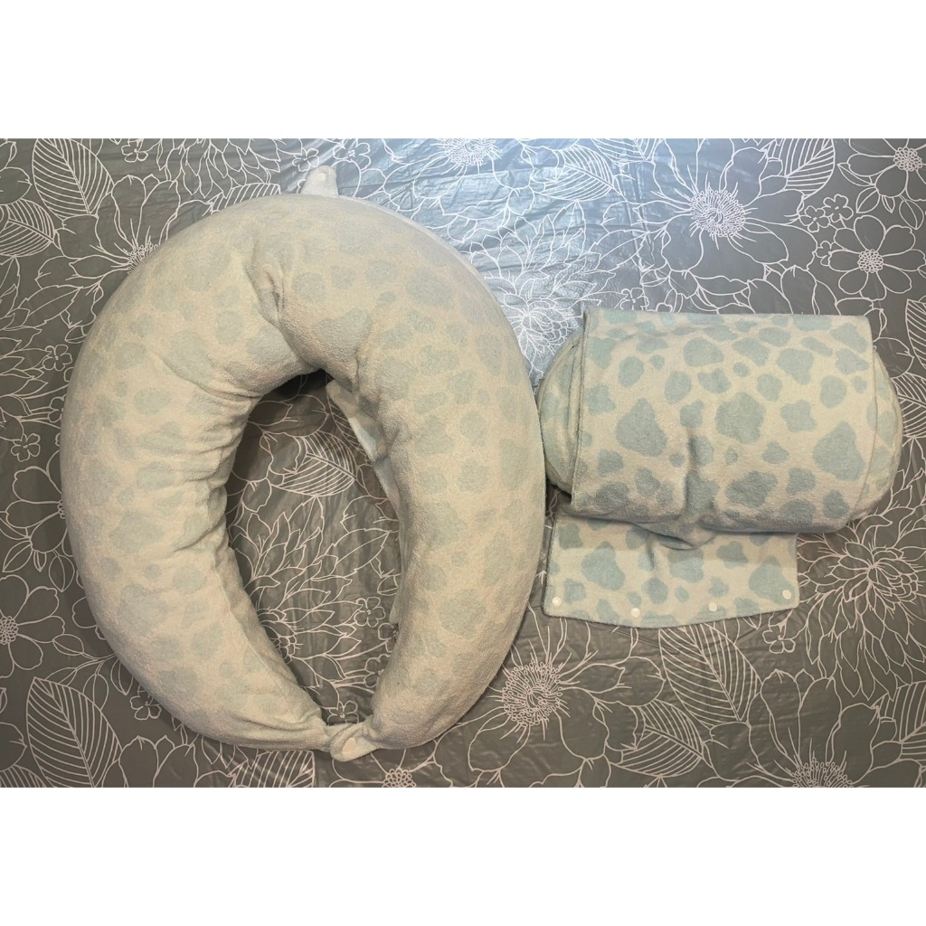 [二手] mammyvillage 六甲村 經典孕婦哺乳枕 | 月亮枕