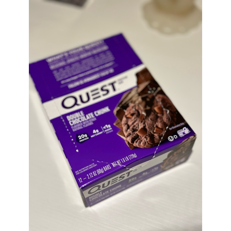 Quest Nutrition 低醣蛋白棒 雙片巧克力