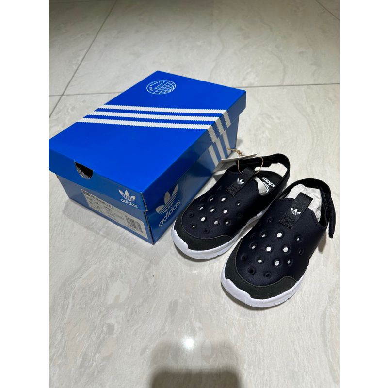 全新Adidas 360 Sandal 2.0 C中童/黑休閒涼鞋