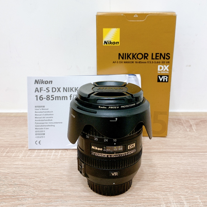 ( 新型大變焦 ) Nikon NIKKOR16-85mm f/3.5-5.6G APS-C 片幅 變焦 廣角 二手