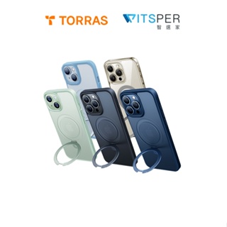 【iPhone 15系列】TORRAS UPRO Ostand MagSafe iPhone支架防摔手機殼