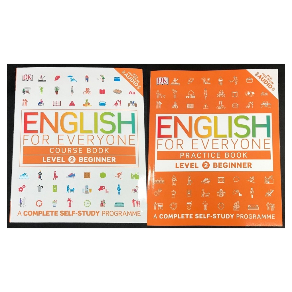 English for Everyone Course Book Level 2:Beginner+Practice Book Level 2