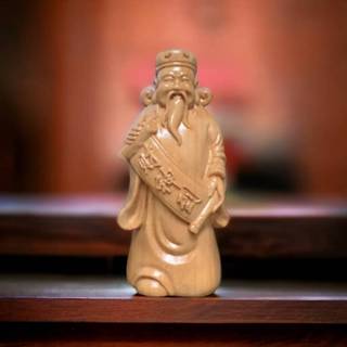 財神爺 實木雕刻 招財財神木雕 財神爺公仔 財神爺模型 財神爺擺件 財神爺佛像 財神爺擺飾 實木文財神 財源廣進