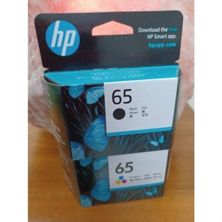 HP 65 原廠黑+彩=N9K01AA+N9K02AA=130/DJ2624/2655/3720/3721/3723