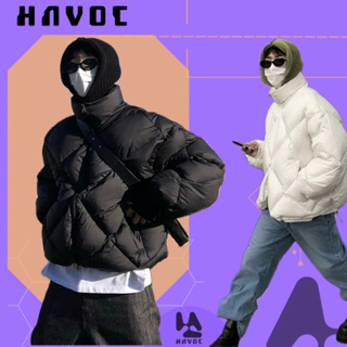 【Havoc】🔹 現貨 / 小眾 / 美式 / 飛行員 / 格紋 / 菱格紋 / 羽絨外套 / 麵包服 / 外套