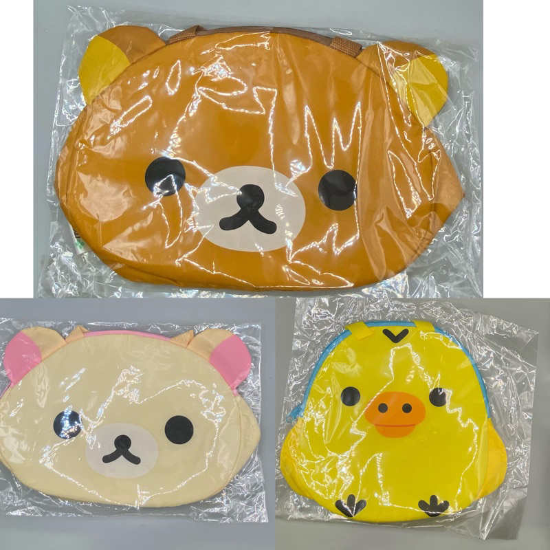 日本正版 拉拉熊 懶懶熊 懶妹 懶熊 小雞 保冷袋 保溫 保冷 伊藤園 立體 手提袋 便當袋 餐盒袋 野餐袋 保溫袋