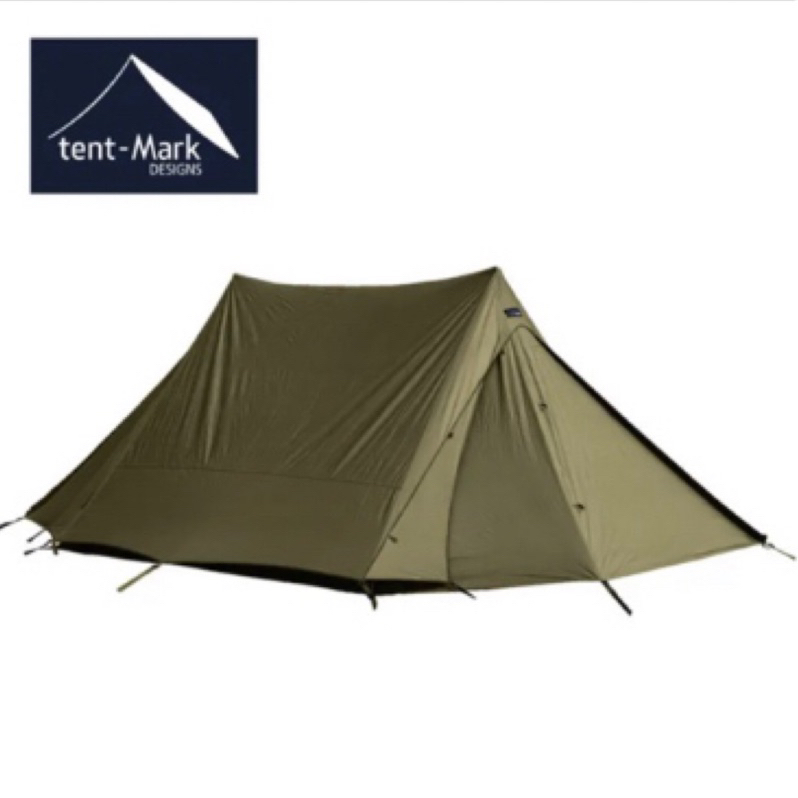 日本tent-Mark DESIGNS TWO PEAKS CABIN 雙峰帳 (TC棉帳 高遮光露營帳篷)