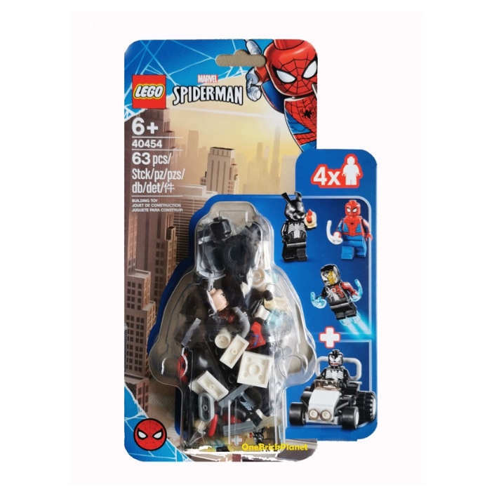 &lt;熊葛&gt; 全新正版現貨 開幕特惠 LEGO 樂高 40454 超級英雄 蜘蛛人 猛毒 鋼鐵人 蜘蛛豬 吊卡