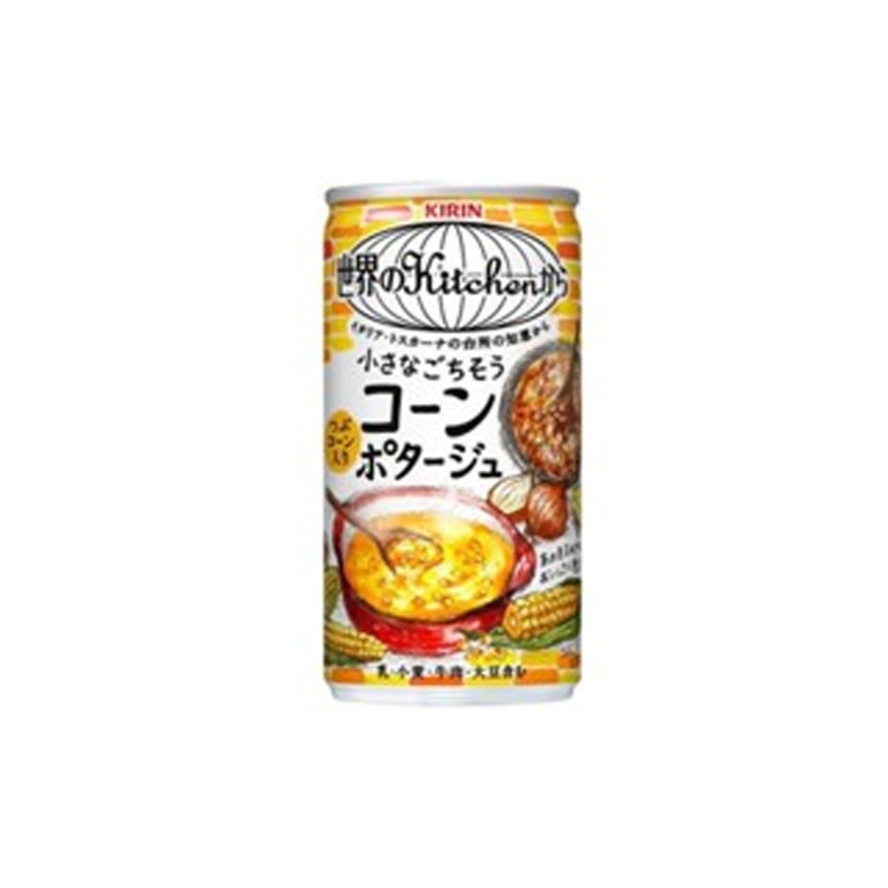 【餅之鋪】日本 KIRIN 麒麟 玉米濃湯罐166ml玉米濃湯 開罐即飲❰賞味期限2024.11.30❱