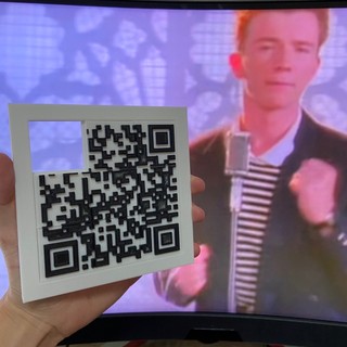 【迷因集中營】永不放棄你瑞克搖QRcode拼圖 Rick roll ｜交換禮物 生日禮物 聖誕禮物 迷因 搞笑