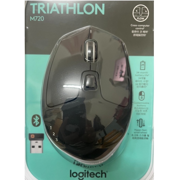 Logitech羅技M720 Triathlon多工無線滑鼠