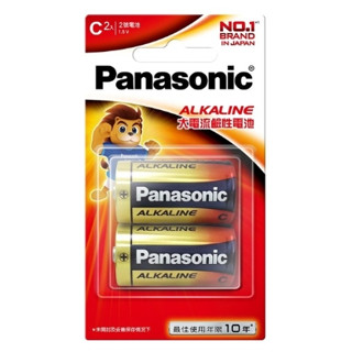 國際牌電池 鹼性2號2入 國際牌電池 電池2號