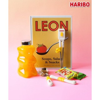 🇰🇷 HARIBO 小熊軟糖系列 水瓶&餐具組 兒童餐具