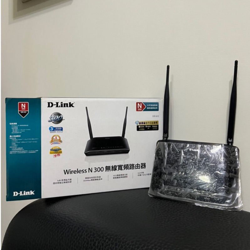 極新二手｜D-Link Wireless N300 無線寬頻路由器/型號DIR-612