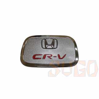 SUGO汽車精品 本田 HONDA CRV 5/5.5代 專用電鍍紅色款油箱蓋