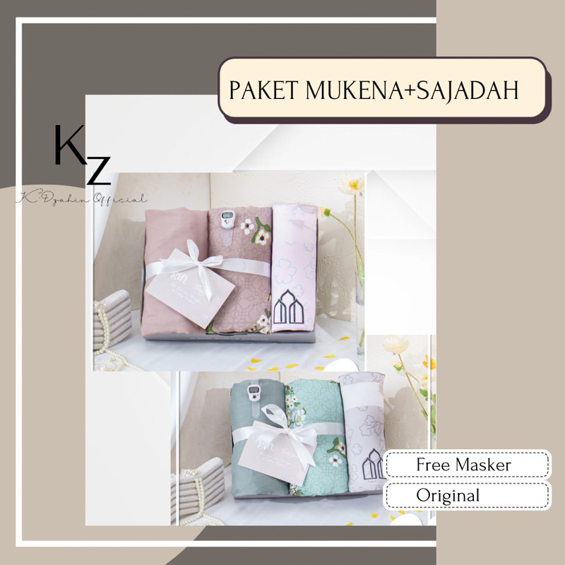 HAMPERS MUKENA SAJADAH MIX - RANDOM TAZBIYA | KADO PASANGAN