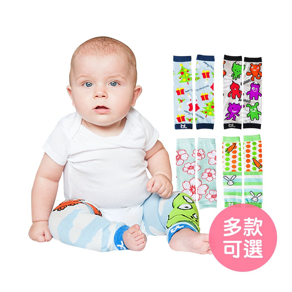 【美國Baby Leggings】寶寶時尚手襪套 嬰兒襪套 嬰兒爬行襪 寶寶襪套 寶寶爬行襪 中高筒護膝 保暖爬行襪套