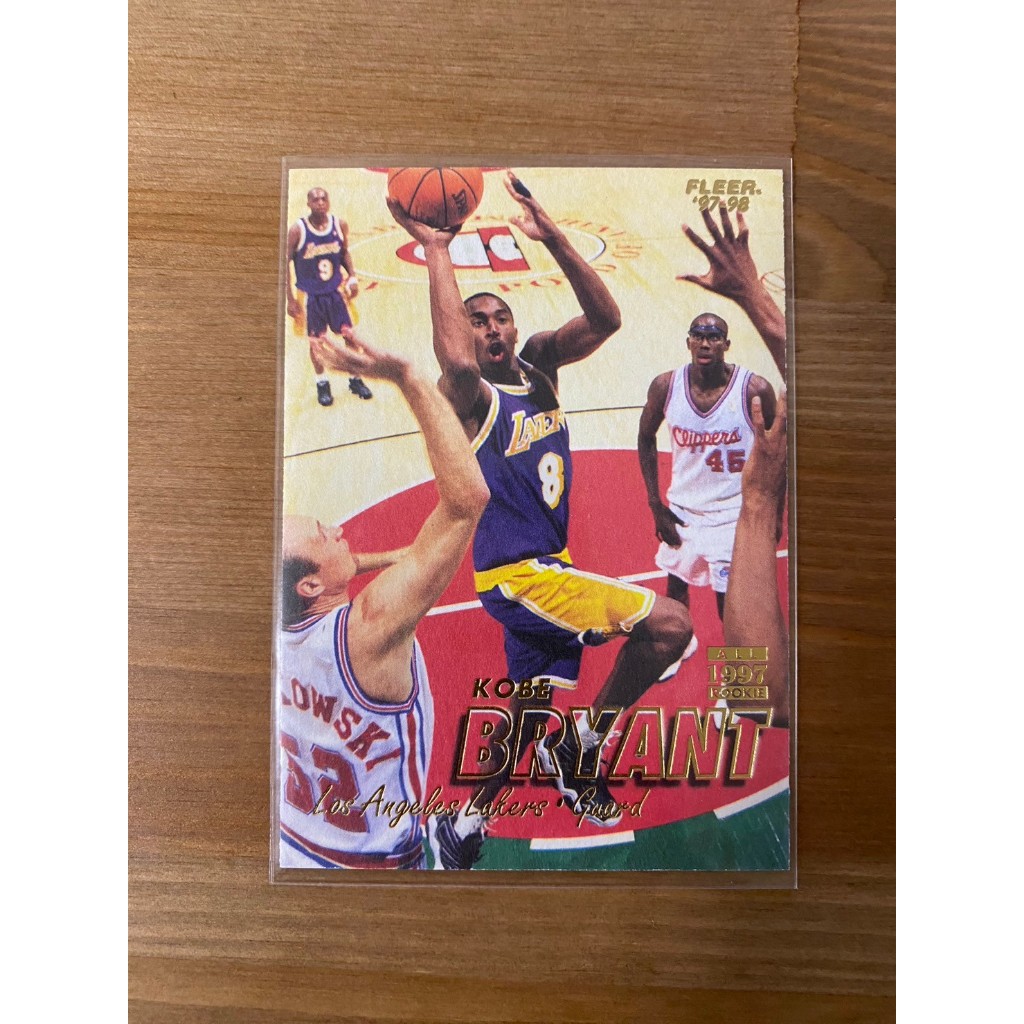黑曼巴 科比 1997-98 Fleer #50 Kobe Bryant ALL ROOKIE 球員卡
