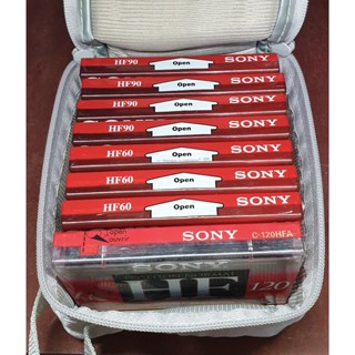 SONY HF 錄音帶 60 90 120分 送收納袋