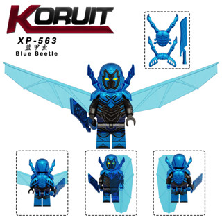 JZBK3 積木人偶 XP XP563 藍甲蟲 Blue beetle
