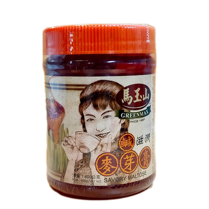 馬玉山~滋潤麥芽膏 (鹹/原味)400g 訂單滿99元才出貨喔！