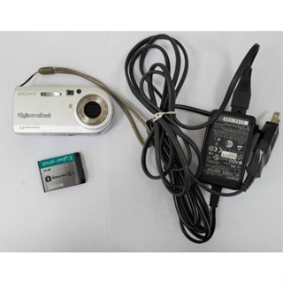 [崴勝3C] 二手 Sony DSC-P100 早期 CCD 數位相機 (含電池+充電器)