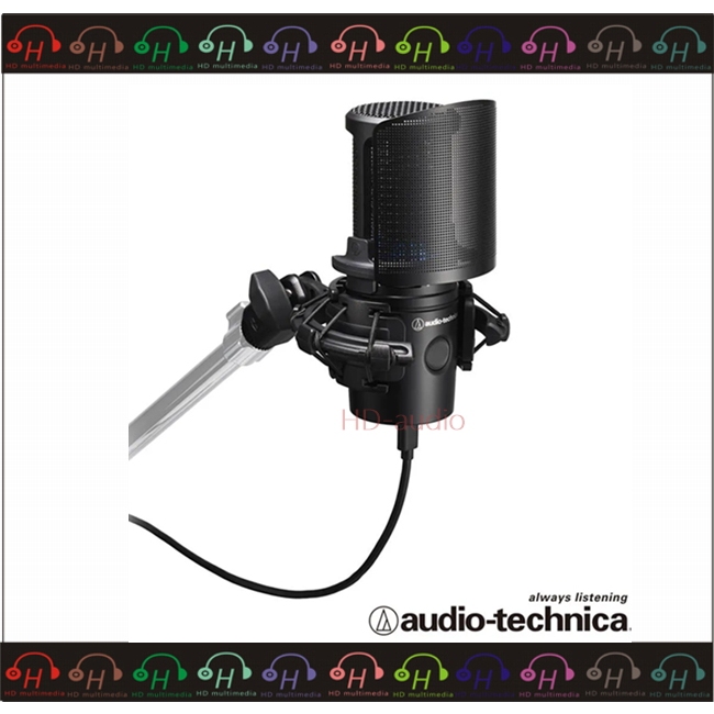 超殺⚡audio-technica 鐵三角 AT2020USBX 心形指向性 電容 USB麥克風組合（含防噴罩+防震架)