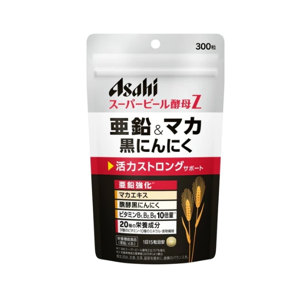 現貨 日本 Asahi 朝日 超級酵母Z 豪華加強版 鋅 瑪卡 MACA 黑蒜粒 20天份