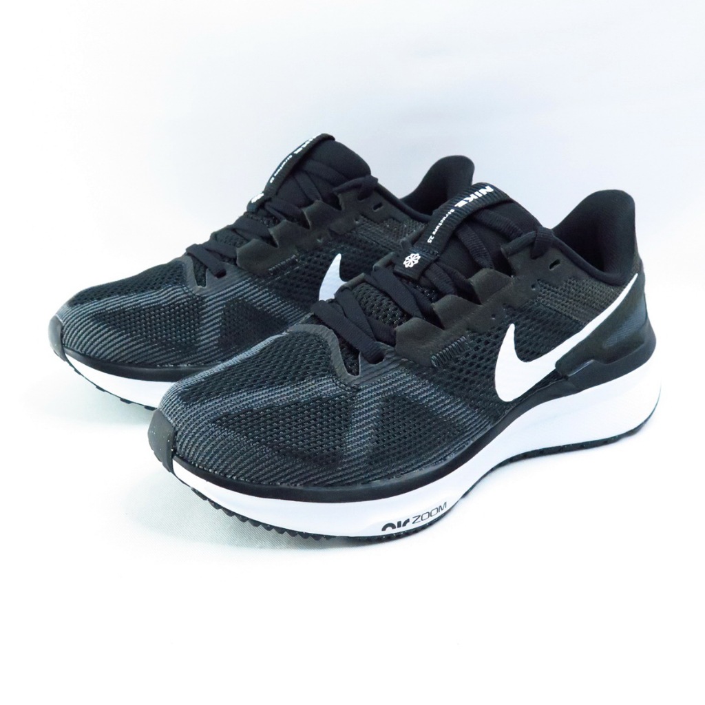 NIKE DJ7884001 女款 慢跑鞋 W Air Zoom Structure 25 黑x白【iSport愛運動】