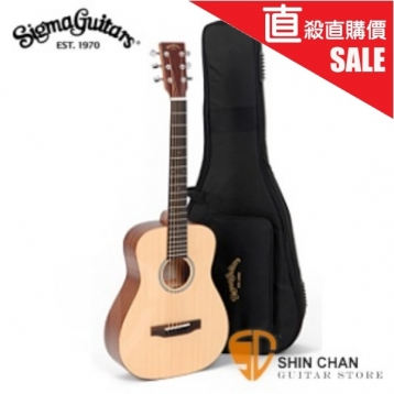 小新樂器館 |(SC特賣)Sigma 吉他&gt; Sigma木吉他 TM-12 小吉他 34吋（附 Sigma吉他袋