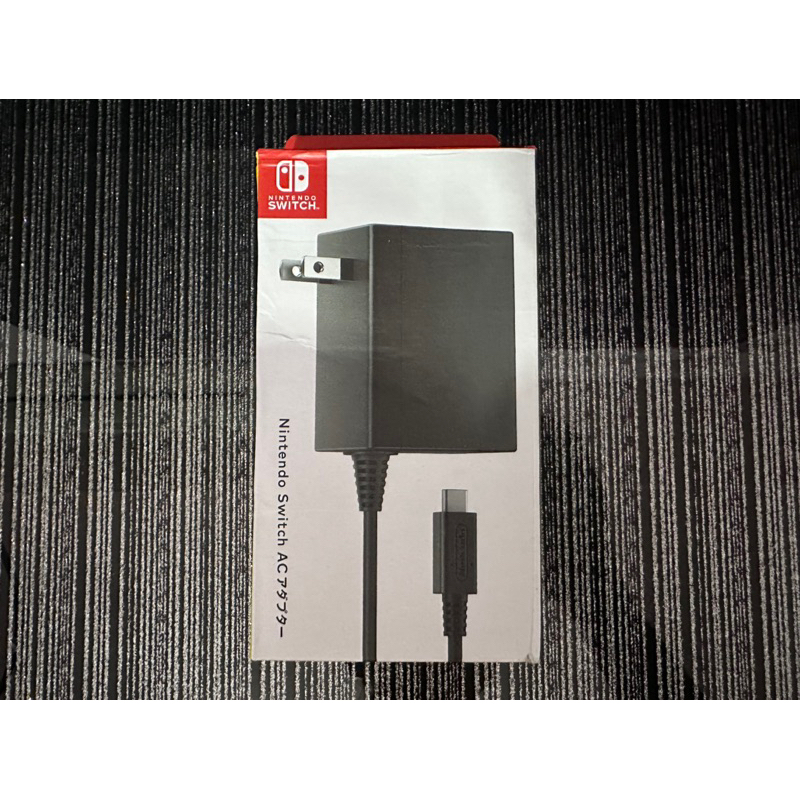 NS 任天堂 Switch原廠 充電器(新品 外盒微損）