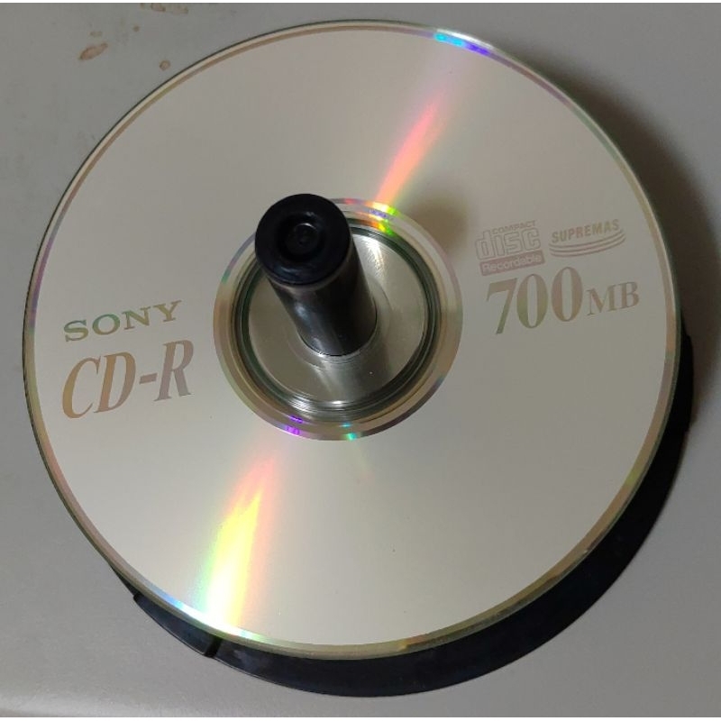 SONY CD-R 白金片 700MB 48x 單片裝 附光碟棉套 空白光碟 報告 論文 計畫書