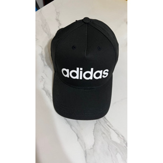 正品Adidas 男/女 Daily Cap 黑 老帽 棒球帽