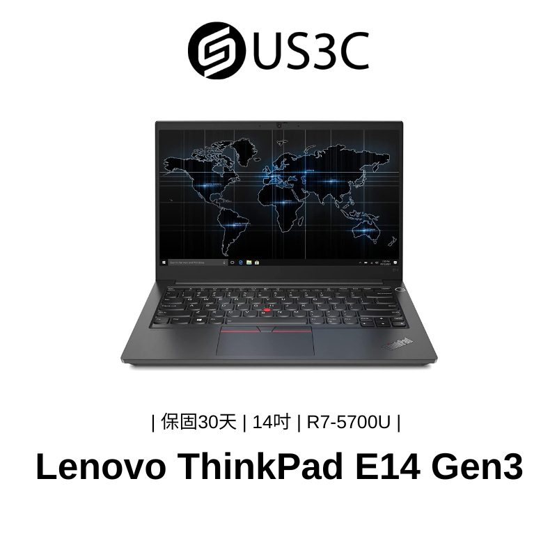 Lenovo ThinkPad E14 Gen 3 14吋 FHD R7-5700U 16G 512G SSD  二手品