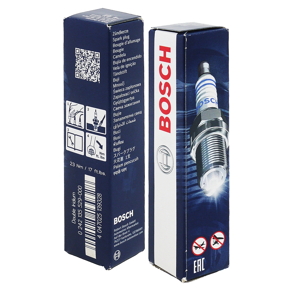 油槍滑掉-BOSCH X5DC 火星塞 擋車 野狼125 小頭 20mm【數量+1是單顆價錢，數量+4是一盒】示意圖