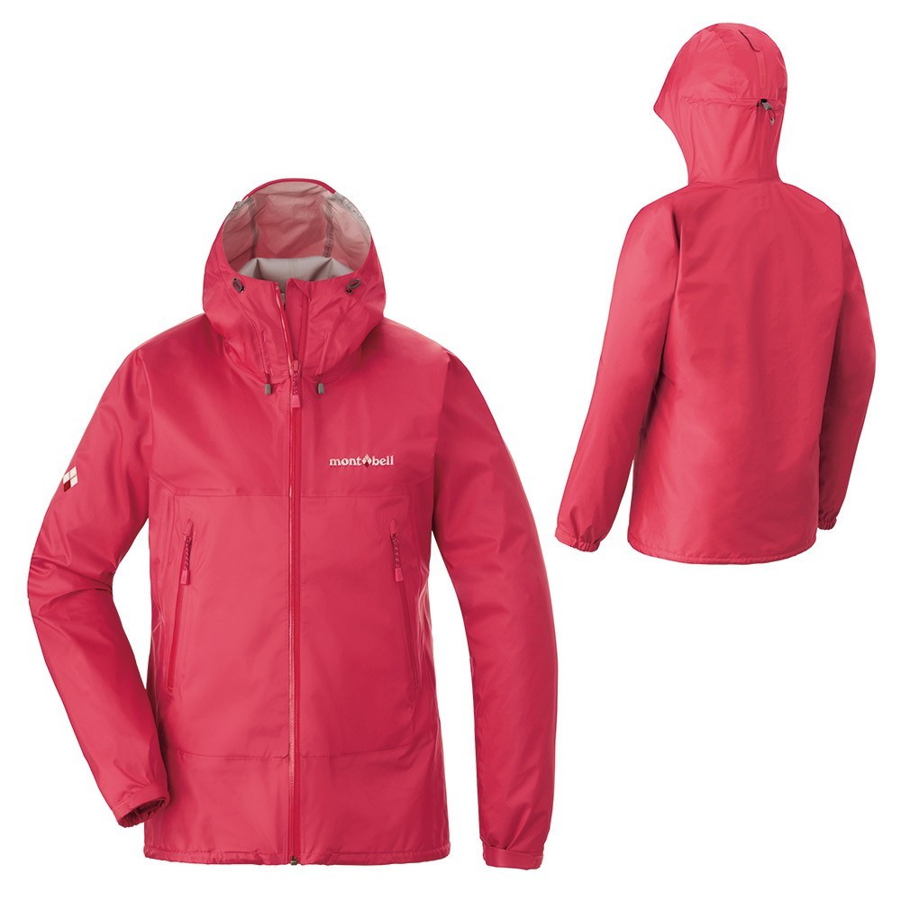 【mont-bell】Rain Trekker Jacket DRY-TEC 防水外套-玫紅1128597