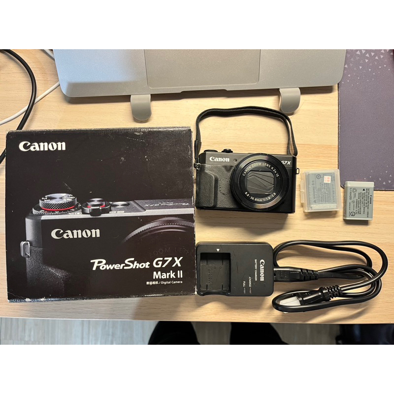 Canon G7X Mark ii 公司貨 盒單完整 二手