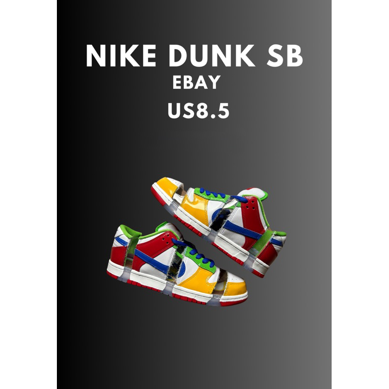 ➭蟹老闆只賣真鞋➭ Nike Dunk SB low EBAY Sandy Bodecker FD8777-100