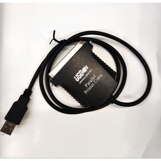 全新 USB轉printer port 平行埠 列印埠36針傳輸線 LPT 點陣印表機轉USB