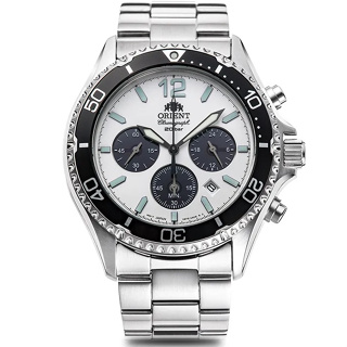 【私聊甜甜價】ORIENT 東方錶 太陽能 熊貓計時 潛水腕錶 RA-TX0203S