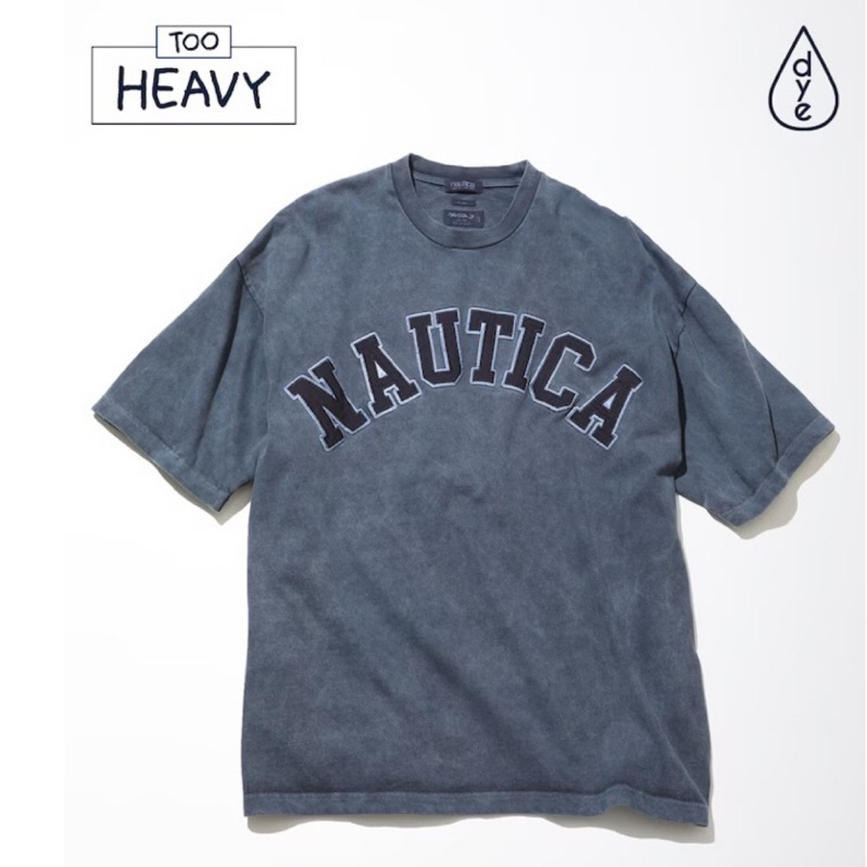 🔥現貨出清🇯🇵優惠🧊長谷川昭雄 NAUTICA 重磅 水洗 短袖 T-shirt