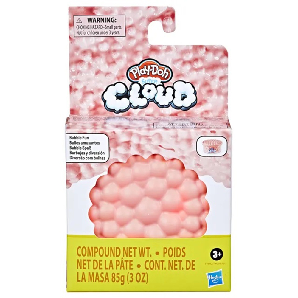 Hasbro Play-Doh 培樂多 超輕雲朵珍珠史萊姆 單罐(橘)