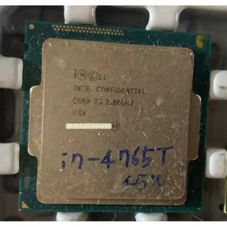 Intel Core i7-4765T ES 不顯 2.0G /8M 4C8T 35W 低溫模擬八核 1150 處理器