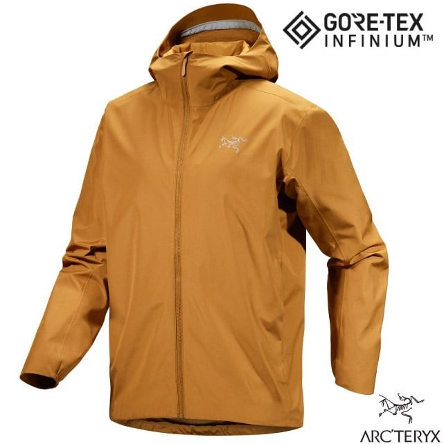 【ARCTERYX 始祖鳥】送》男 款防風防潑透氣連帽外套 SOLANO HOODY 軟殼風衣_X000007227